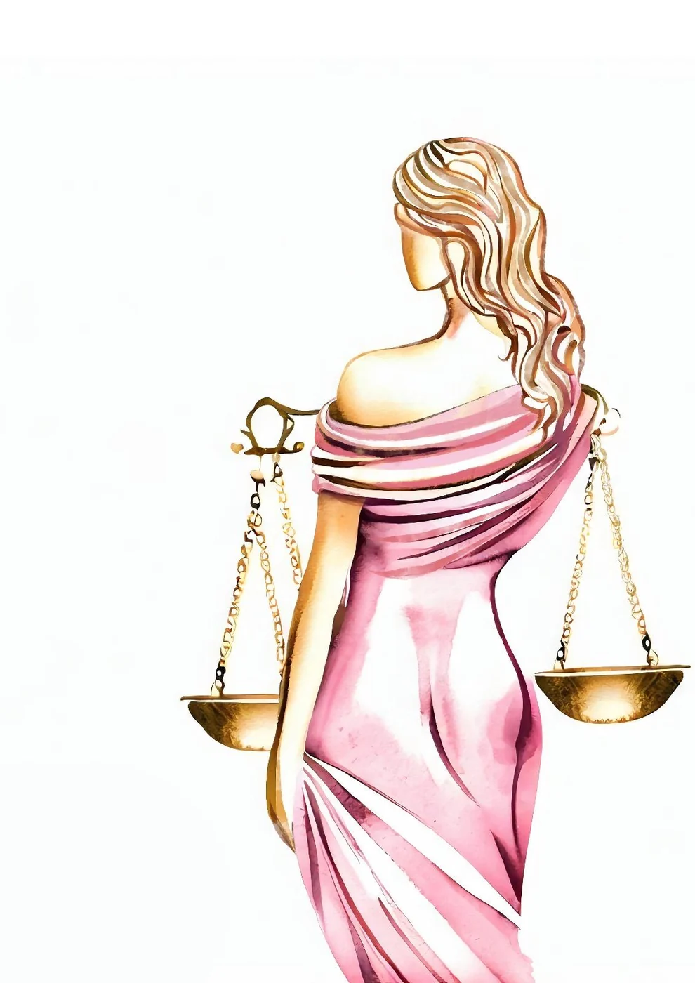 Illustrazione tematica della giustizia