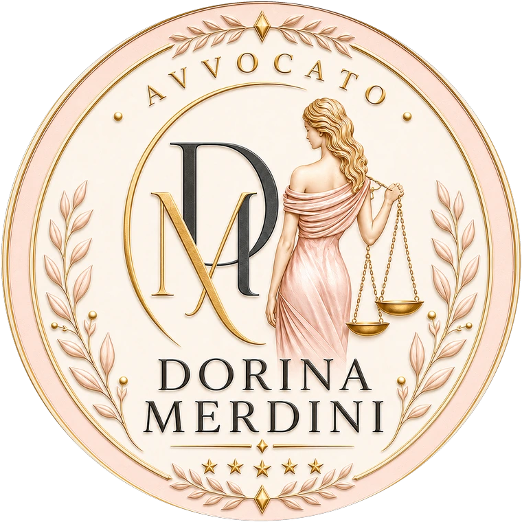 Avvocato Dorina Merdini logo emblem